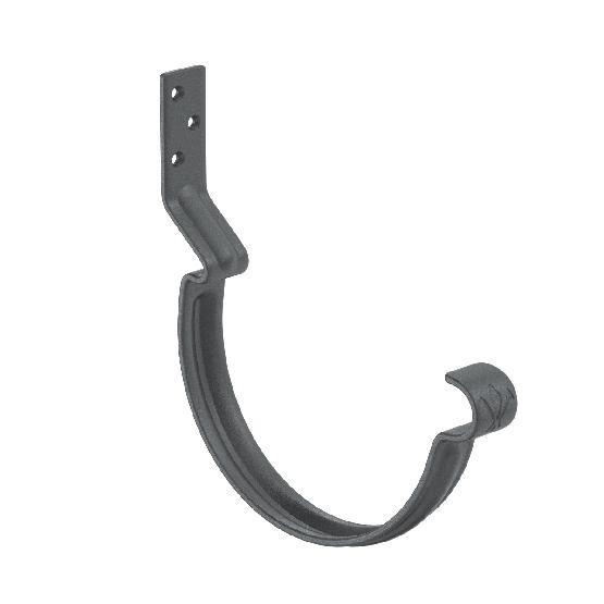 Водосток Aquasistem, Система 125/90 - Крюк крепления желоба короткий RR 23 Маренго matt купить в Шилке