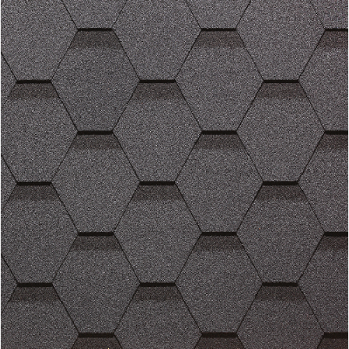 Гибкая черепица PIE EUROPA Docke, коллекция Карат Серый купить в Шилке