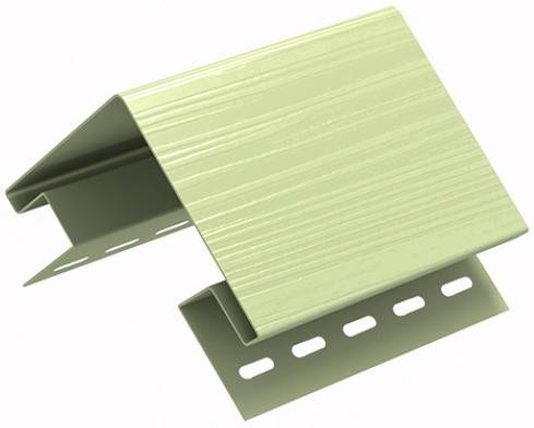 Наружный угол Ю-пласт зелёный купить в Шилке