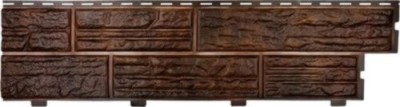 Формованный Сайдинг Альта-профиль Сланцевая Порода коричневый