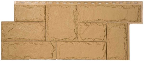 Фасадная панель T-Сайдинг-МАРСЕЛЬ ЭКО-1 Крем купить в Шилке