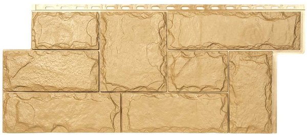 Фасадная панель T-Сайдинг-МАРСЕЛЬ ЭКО-1 Амбер купить в Шилке