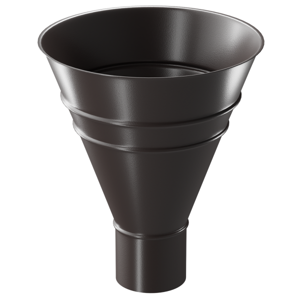 Воронка водосборная Döcke STAL PREMIUM, Шоколад купить в Шилке