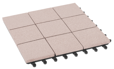 Модульный паркет ДПК GRINDERDECO Люкс 12 Выбеленный дуб