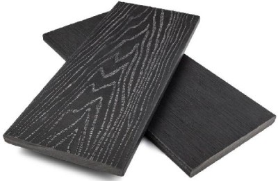 Заборная доска ДПК полнотелая NanoWood Антрацит