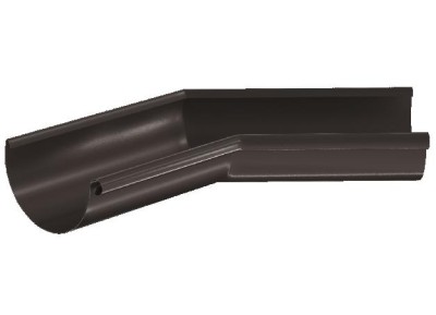 Водосток Aquasistem, система 150/100 - Угол желоба,внутренний 135° RR 32 Тёмно-Коричневый