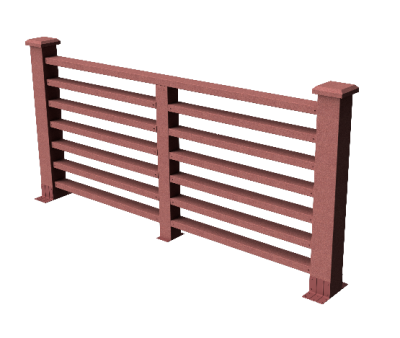 Ограждения декоративное ДПК GRINDERDECO Марсело мербау