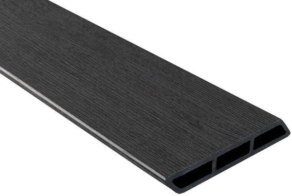 Доска Ромбус 3D ДПК Outdoor STORM BLACK черная купить в Шилке