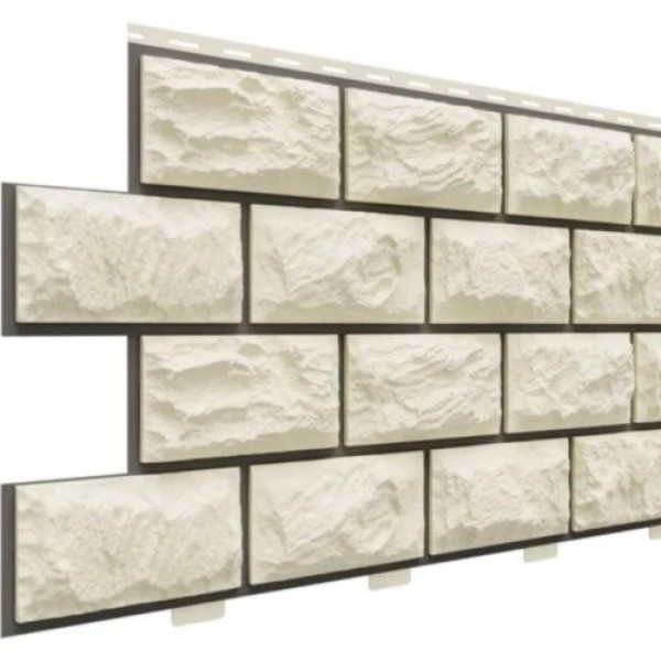 Фасадная панель Доломит Альпийский прокрашенный Слоновая кость купить в Шилке