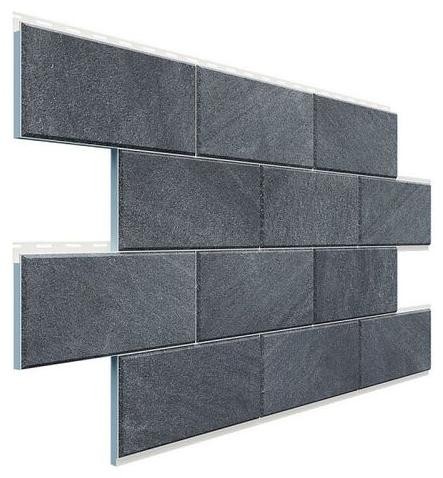 Фасадная термопанель Доломит Дагестанский камень Графит купить в Шилке