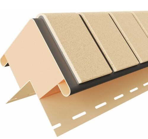 Угол Наружный к Фасадным Термопанелям Доломит Кирпич 40 мм Светло-Желтый купить в Шилке