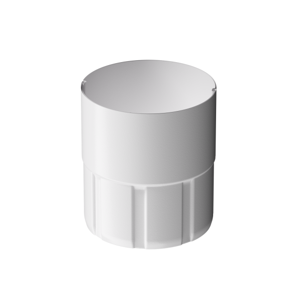 Муфта соединительная для водостока Döcke STAL PREMIUM, Пломбир купить в Шилке