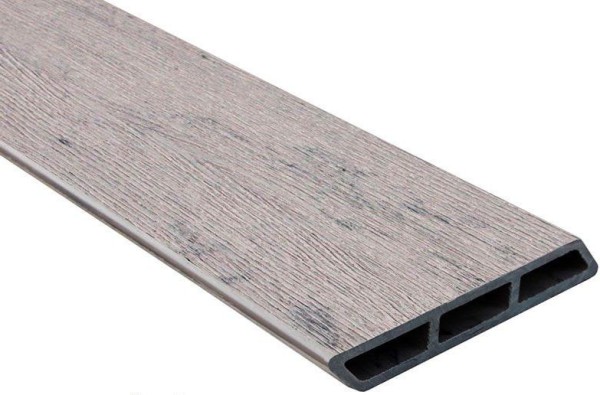 Доска Ромбус 3D ДПК Outdoor STORM GREY серая микс купить в Шилке