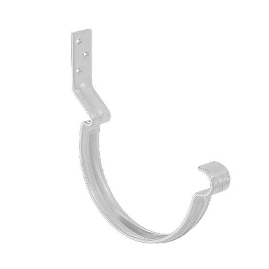 Водосток Aquasistem, система 125x90 - Крюк крепления желоба короткий RR 20 Мраморно-белый купить в Шилке