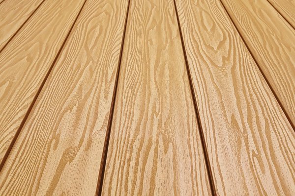 Террасная доска из ДПК Terrapol Смарт 3D Полнотелая с пазом Дуб Севилья купить в Шилке