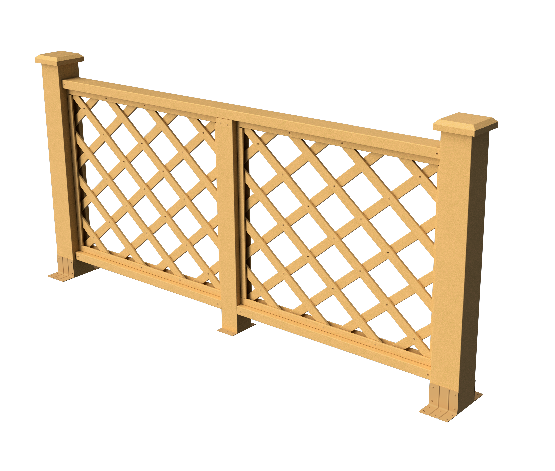 Ограждения декоративное ДПК GRINDERDECO Ламбет песчаник купить в Шилке