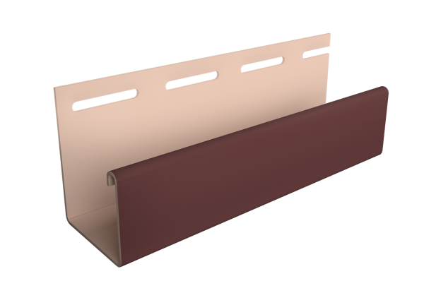 Фасадный J-профиль 30 мм Табачный купить в Шилке