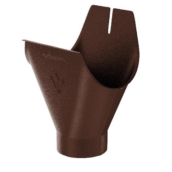 Водосток Aquasistem, Система 125x90 - Воронка желоба RAL 8017 Коричневый matt купить в Шилке