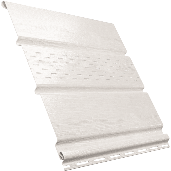 Софит Ю-Пласт перфорация по центру, белый купить в Шилке