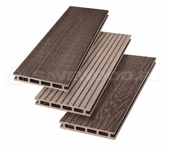 Террасная доска из ДПК SW Carpinus (R) — двухсторонняя терракотовый купить в Шилке