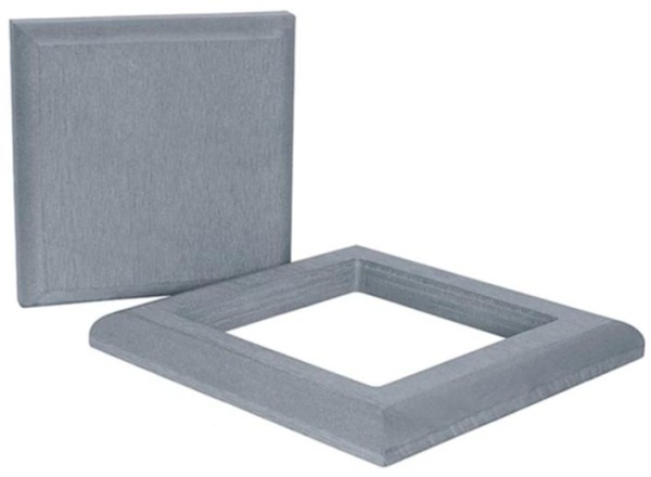 Комплект крышка и юбка ДПК для столба Polivan SINGARAJA серый купить в Шилке