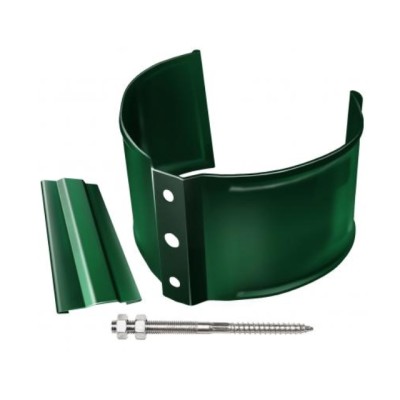 Водосток Grand Line 125x90 – Хомут трубы (на кирпич) RAL 6005