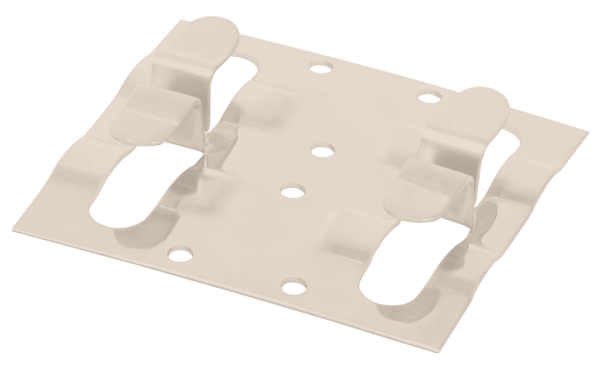 Кляймер рядный Grinder для монтажа наличника белый купить в Шилке