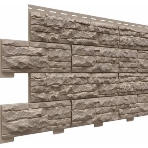 Фасадная панель Скалистый риф Премиум Графит  купить в Шилке