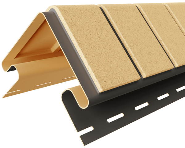 Угол наружный «Кирпич прокрашенный», Жёлтый купить в Шилке