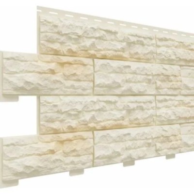 Фасадная панель Скалистый риф Премиум Дюна