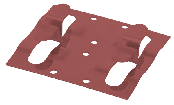 Кляймер рядный Grinder для монтажа наличника красный купить в Шилке