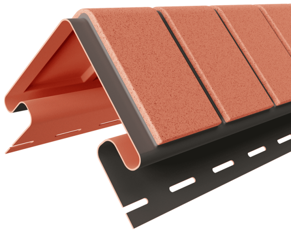 Угол наружный «Кирпич прокрашенный», Красный купить в Шилке