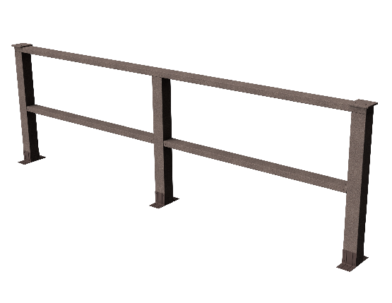 Ограждения декоративное ДПК GRINDERDECO Ковбойская изгородь венге купить в Шилке