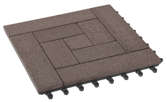 Модульный паркет ДПК GRINDERDECO Люкс 10 Венге купить в Шилке