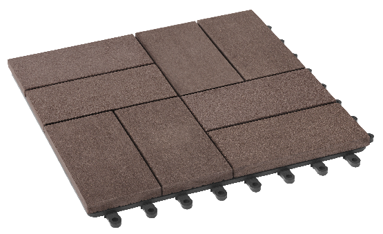 Модульный паркет ДПК GRINDERDECO Люкс 9 Шоколад купить в Шилке