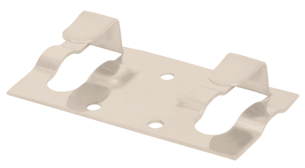 Кляймер стартовый Grinder для монтажа наличника белый купить в Шилке