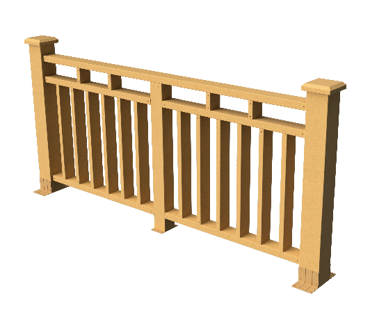 Ограждения декоративное ДПК GRINDERDECO Европа песчаник купить в Шилке