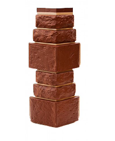 Угол T-Сайдинг-Дикий Камень Коричневый купить в Шилке