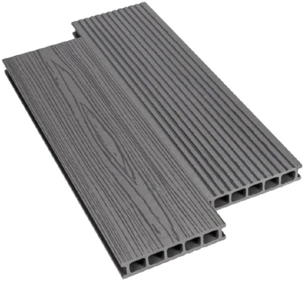 Террасная доска ДПК Deckart Praktik Optimum Серый купить в Шилке