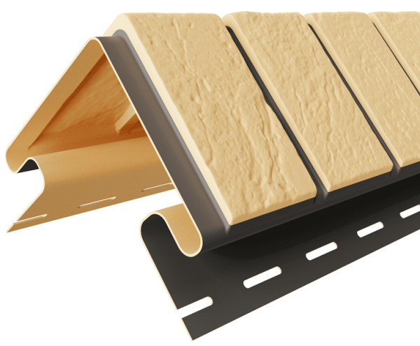 Угол наружный «Кирпич славянка» прокрашенный, Жёлтый купить в Шилке