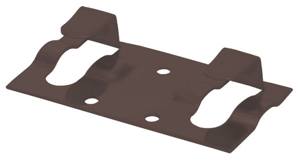 Кляймер стартовый Grinder для монтажа наличника коричневый купить в Шилке