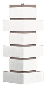 Угол T-Сайдинг - Кирпич Модерн Белый купить в Шилке