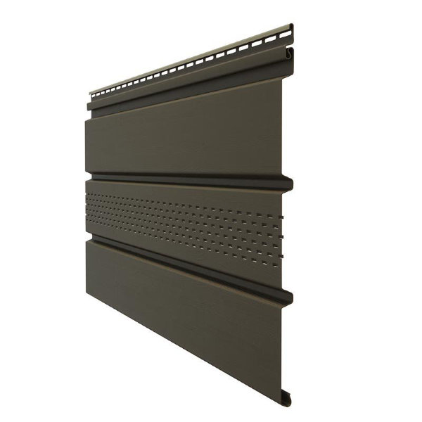 Софит с центральной перфорацией коричневый купить в Шилке