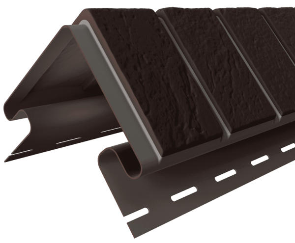 Угол наружный «Кирпич славянка» прокрашенный, Коричневый купить в Шилке