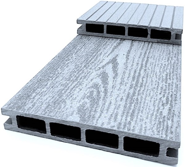 Доска Террасная NanoWood «Эко Классик» Серый купить в Шилке