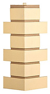 Угол T-Сайдинг - Кирпич Модерн Желтый купить в Шилке