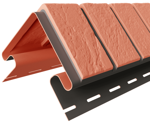 Угол наружный «Кирпич славянка» прокрашенный, Красный купить в Шилке