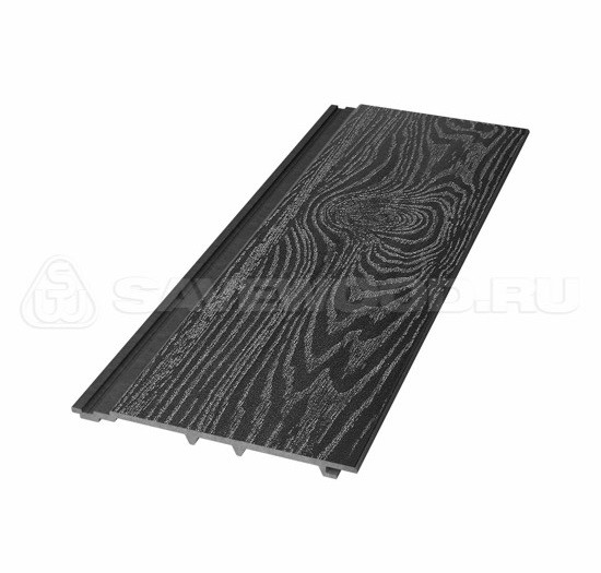 Сайдинг из дпк savewood sw-cedrus тангенциальный распил черный купить в Шилке