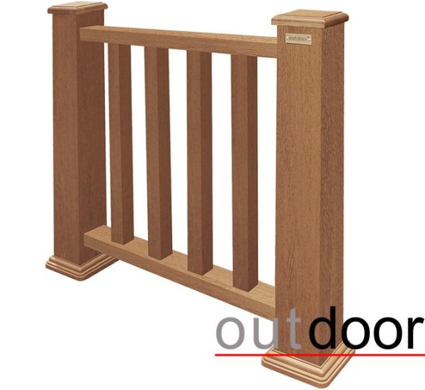 Ограждение из ДПК Outdoor Классик 3D STORM дуб купить в Шилке