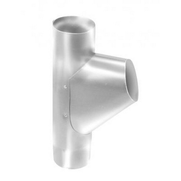 Водосток Grand Line 125x90 – Тройник RAL 9003 купить в Шилке